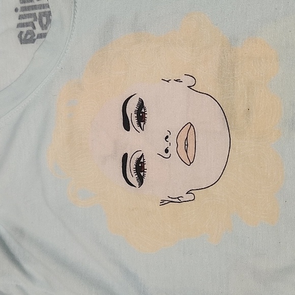 Y2K Rare Vanilla Swirl Gwen Stefani Tee, Sz S, EUC - Picture 11 of 12